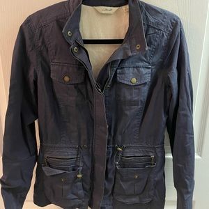 L.L. Bean women’s utility jacket size small in navy